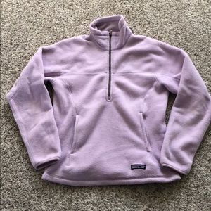 Patagonia - Fuzzy Lavender Half/Zip Pullover